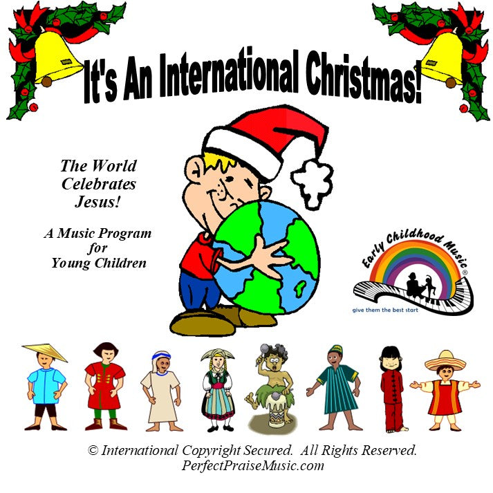 Preschool Christmas Piano Lessons: 3+ International Christmas (CHOOSE Act)
